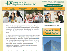 Tablet Screenshot of afpssc.com